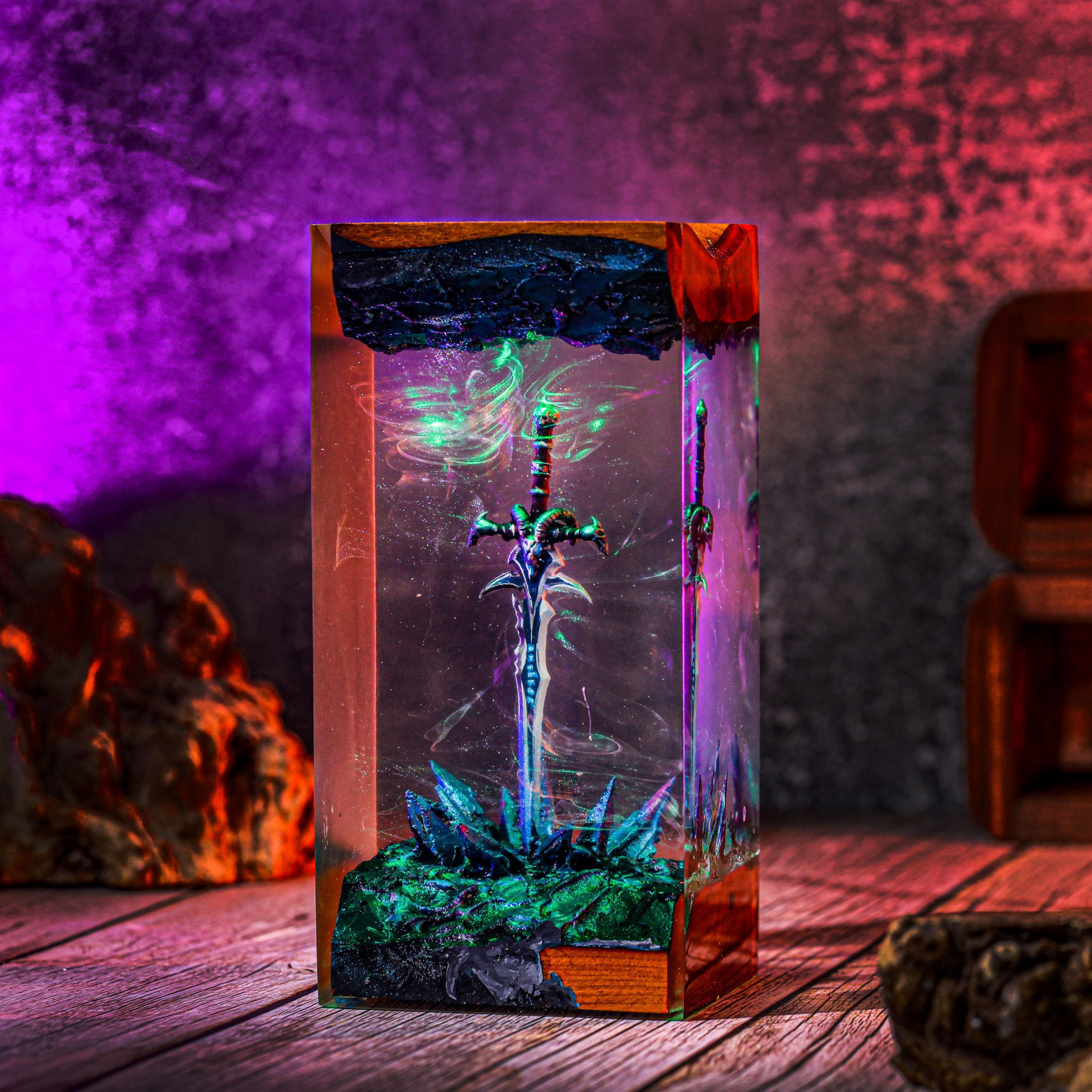 Resin Lamp